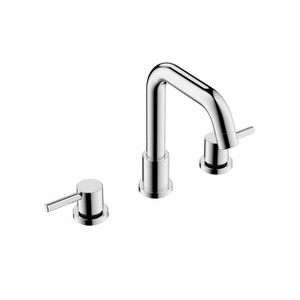 COZONY 8 Inch Widespread Bathroom Sink Faucet, with Double Handles and Drain Stopper - 1 of 4