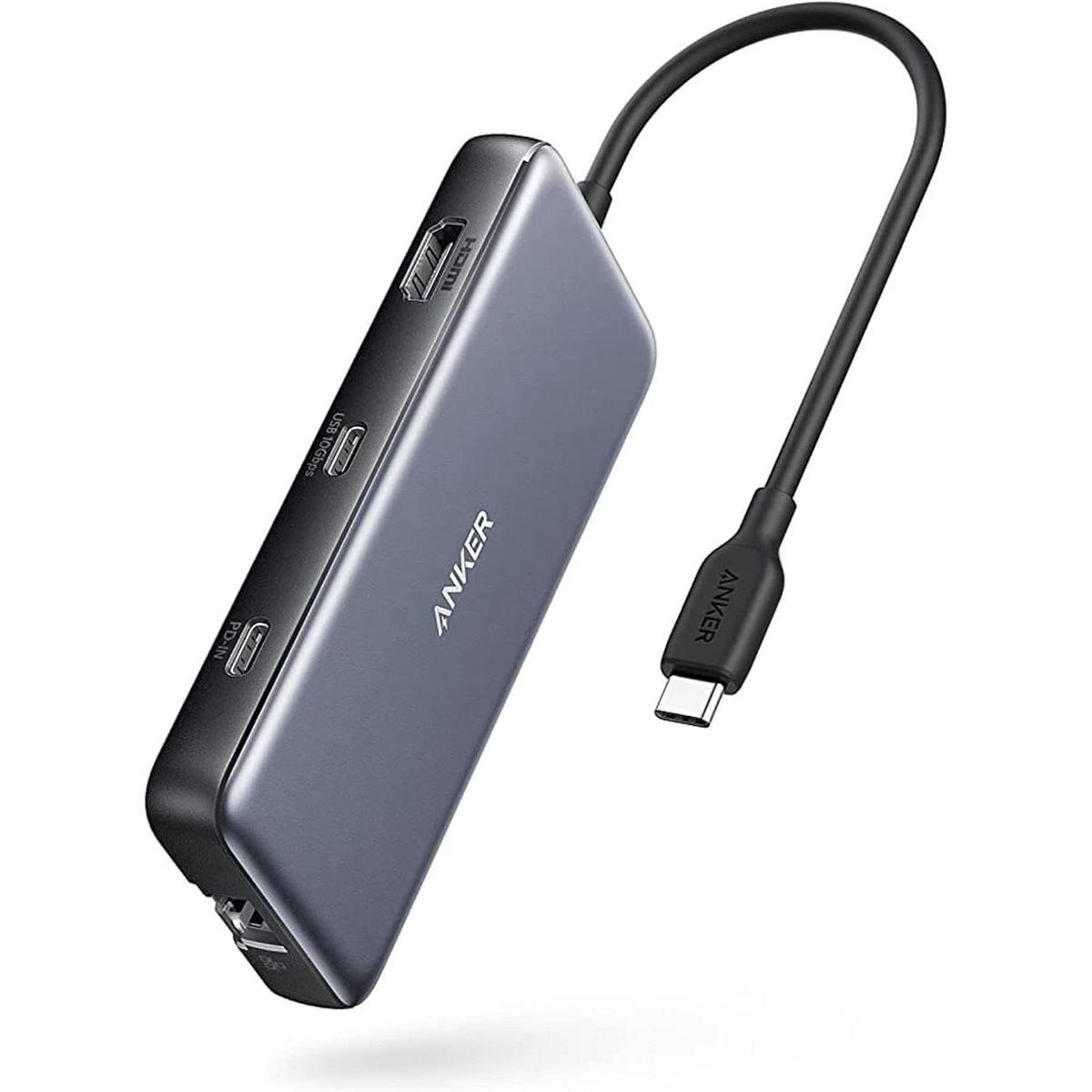 Anker USB C Hub with Ethernet, 8-in-1 Multiport Ethernet Adapter - thumbnail 4