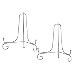 Unique Bargains Iron Adjustable Retro Picture Frame Decorative Holder Stands 2 Pcs - 1 of 4