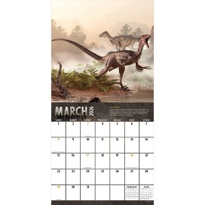 TF Publishing 13.5"x14.5" 2026 Dinosaurs Wall Calendar - 1 of 4
