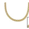 Gold Filled Bismarck Flat Chain Necklace – 20" High Polish Finish - 3 of 3