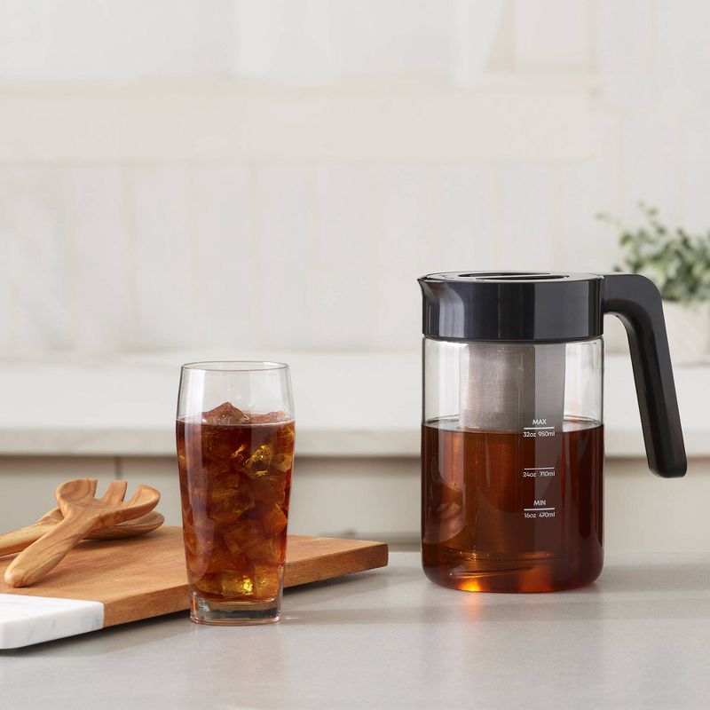 Instant 32oz Instant Cold Brew Electric Coffee Maker Black, 3 of 6