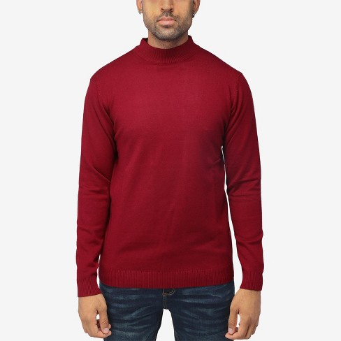 X Ray Men s Soft Slim Fit Turtleneck Mock Neck Pullover Sweaters