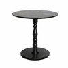 LIVAREEmlen 23'' Accent Round Side Table,Modern Accent Nightstand with Solid Wood Leg for Living Room,Bedroom,Corners,Office - 2 of 4