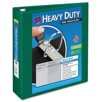 Avery Heavy-Duty View Binder w/Locking 1-Touch EZD Rings 2" Cap Green 79683