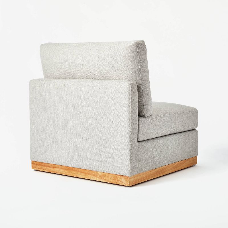 Woodland Hills Modular Sectional Chair Light Gray - Threshold&#8482; designed with Studio McGee, 4 of 10
