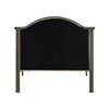 Twin Bed Frames, No Box Spring Needed, Under Bed Storage Space w/Cushioned Headboard Footboard, Wooden Slats Support Mattress Foundation for Bedrooms - 4 of 4