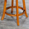 NicBex 30" Swivel Bar Stools with X-Back Design,Rotating Counter Height Bar Stools,Kitchen Island Stools for Home Bar,Dining & Cafe - 4 of 4