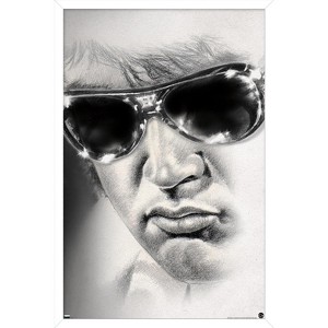 Trends International Elvis Presley - A Moment In Time Framed Wall Poster Prints - 1 of 4