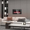 Kismile Ultra-Thin Electric Fireplace, Featuring Low-Noise Operation (Sleep Mode), Supports Built-In Or Wall-Mounted Installation - 4 of 4