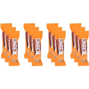 Unreal Dark Chocolate Caramel Peanut Nougat Bars - Case of 12 - 1.2 oz - 1 of 2