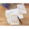 Best Paper Greetings 36 Pack Engagement and Wedding Greeting Cards for Couples with Envelopes, Congratulations Bride and Groom, 6 Rustic Designs, 5x7" - 4 of 4