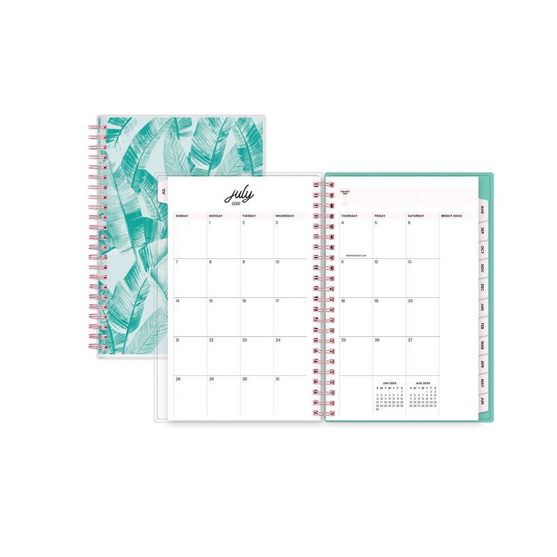 Color Me Courtney for Blue Sky 2024-25 Weekly/Monthly Planner  8&#34;x5&#34; Paradise Mint, 5 of 14