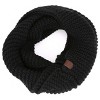 Mio Marino | Women's Cable Knit Infinity Circle Scarf - 2 of 3