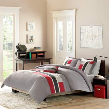 Red Maverick Comforter Set Twin/Twin XL 3pc