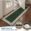Machine Washable Vintage Rug with Non-Slip Backing, Stain-Resistant Low-Pile Floor Cover for Living Room, Bedroom & Kids Room - 4 of 4