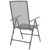 vidaXL Reclining Chair Set of 2 Anthracite E-coated, powder-coated steel - 4 of 4