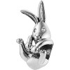 Sterling Silver Bunny Rabbit Charm - Cute Easter Bead for Bracelets & DIY Jewelry - 3 of 4