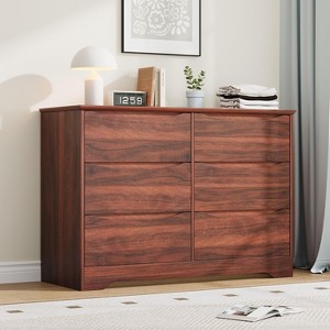 Wooden Dresser with 8 Drawers, Long Storage Dresser, Modern Closet, for  Bedroom, Living Room : Target