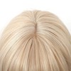 Jessie's Wig Cosplay Heat Resistant Long Synthetic Wigs Long Layered Blonde Synthetic Wig with Bangs for Women 24 Inch 1 Pc/Pack - 4 of 4