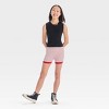 Girls' Ribbed Sweater-Knit Shorts - art class™ - 3 of 3