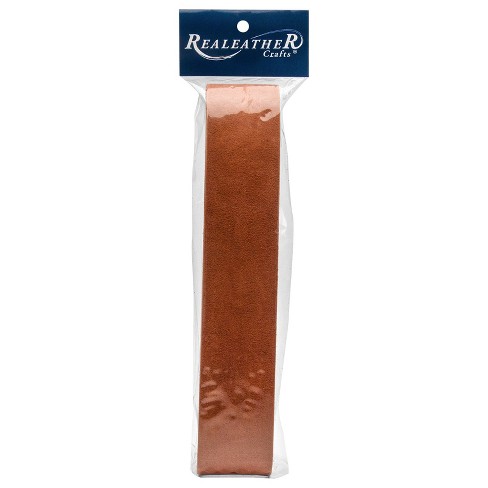 Realeather(r) Crafts Suede Strip 1.5x42-medium Brown : Target