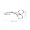 Unique Bargains Women Wrinkle Free Scissors Facial Hair Scissors 1 Pc - 2 of 3