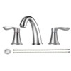 5" Widespread Bathroom Faucet, 2-Handle Low Arc Design with Pop-Up Drain, cUPC Certified - 4 of 4