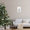 Stupell Industries Christmas Typography Tree Framed Giclee Art - 3 of 4