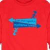 Boys' - Dr. Seuss - You Can Steer Yourself Long Sleeve Graphic T-Shirt - 2 of 4