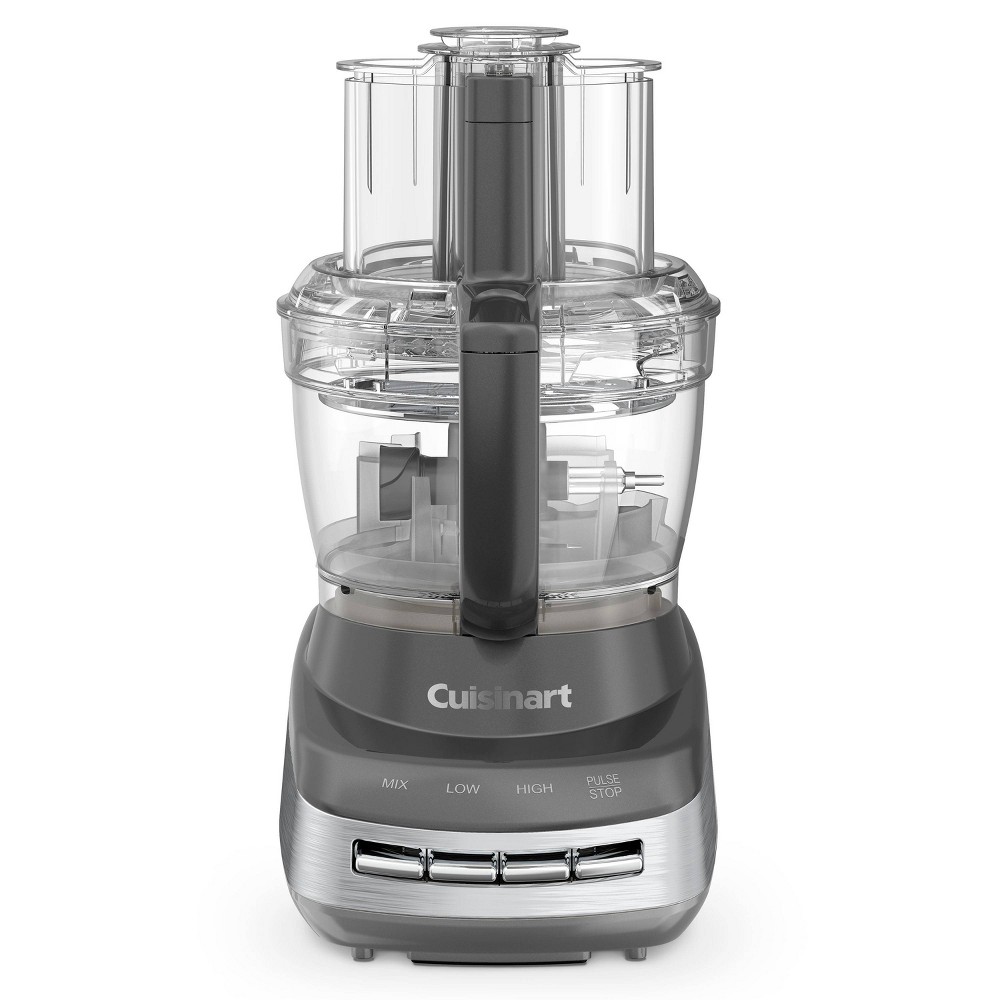 Photos - Garden & Outdoor Decoration Cuisinart Core Custom 13-Cup Multifunctional Food Processor - Anchor Gray - FP-130AG: Stainless Steel Blades, 4 Speeds 