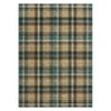 Modern Washable Area Rug, Geometric Pattern Throw Carpet with Non Slip Backing, Stain Resistant Floor Cover for Living Room - 3 of 4