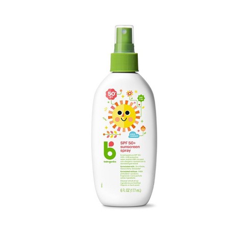 Babyganics Mineral based Baby Sunscreen Spray Spf 50 6 Fl Oz : Target