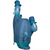 Disney Airblown Inflatable Haunted Mansion Hitchhiking Ghosts Scene Disney, 6 ft Tall, Blue - 3 of 4