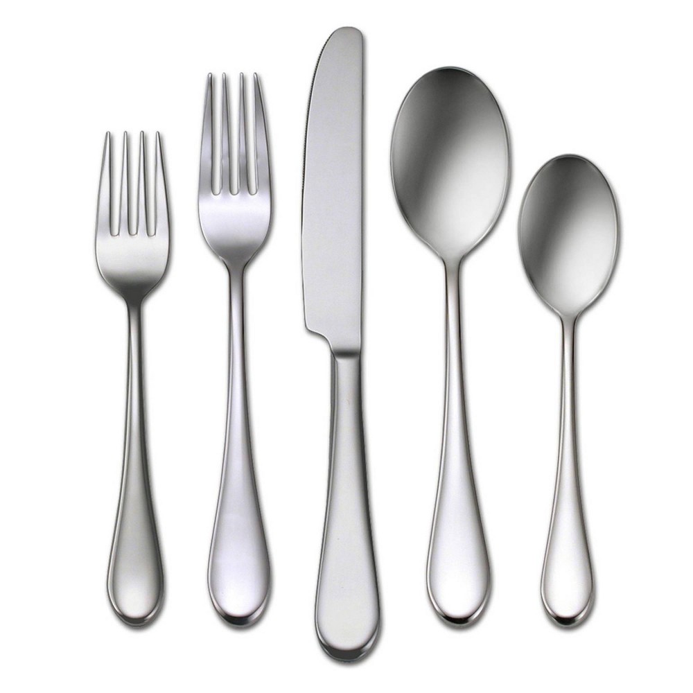 Photos - Other Appliances Oneida 45pc Stainless Steel Icarus Flatware Set 