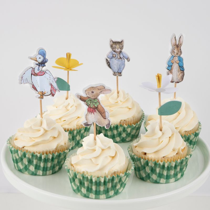 Meri Meri Peter Rabbit™ In The Garden Cupcake Kit (Pack of 24) - Easter, 2 of 7