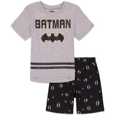DC Comics Justice League Batman T-Shirt and Shorts Outfit Set Toddler