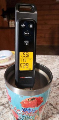  ThermoPro TP420 2-in-1 Instant Read Thermometer for Cooking,  Infrared Thermometer Cooking Thermometer with Meat Probe, Non-Contact Laser  Meat Thermometer for Griddle Grill Pizza Oven HVAC Pool : Industrial &  Scientific