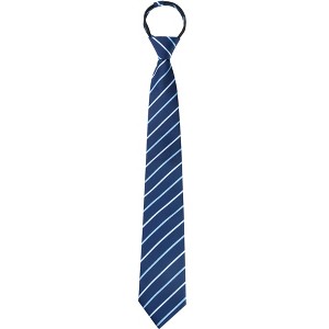 Elerevyo Men's Casual Formal Zipper Pre-Tied Classic Patterned Neck Ties - 1 of 4