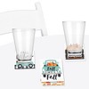 Big Dot of Happiness Happy Fall Truck - Funny Harvest Pumpkin Party Decorations - Drink Coasters - Set of 6 - 3 of 4