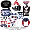 Big Dot of Happiness Own the Mat - Wrestling - Birthday Party or Wrestler Party Photo Booth Props Kit - 20 Count - 2 of 4