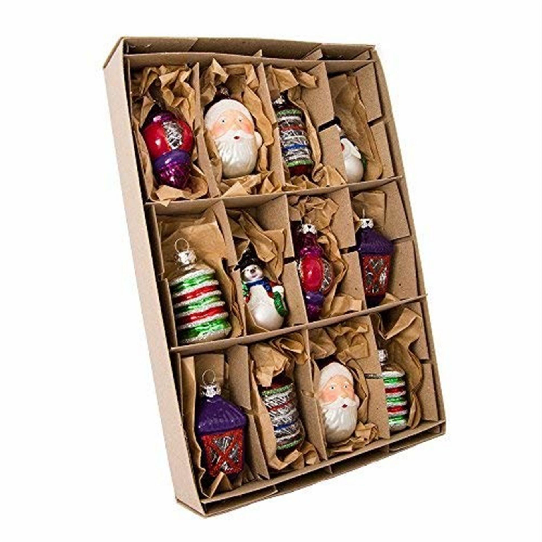 Kurt Adler Early Years Glass Ornament, 2.5in (Set of 12)