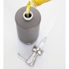 iDesign Soap Dispenser for Bathroom or Vanity - Matte Gray/Brushed - 4 of 4