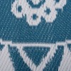 Design Imports Outdoor Round Floral - Blue - 5 Ft - 2 of 4