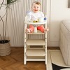 Dexmalle Kids Growing Up Dining Chair,With Five-Point Seat Belts and a Movable Large Dinner Plate - 3 of 4