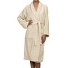 100% Cotton Ultra-Soft Terry Adult Unisex Lightweight Luxury Bathrobe by Blue Nile Mills - image 2 of 4