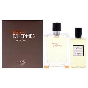 Terre DHermes by Hermes for Men - 2 Pc Gift Set 3.3oz EDT Spray, 2.7oz Hair and Body Shower Gel - 1 of 4