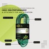 GoGreen Power (GG-13740GN) 16/3 SJTW Outdoor Extension Cord, Lighted End, Green - 3 of 4