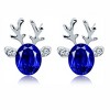 Reindeer Stud Earrings for Women Cz Christmas Ginger Lyne Collection - 2 of 4