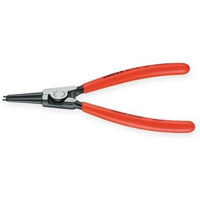 KNIPEX 46 11 A2 SBA Retaining Ring Pliers,0.078 In Tip,0 Deg